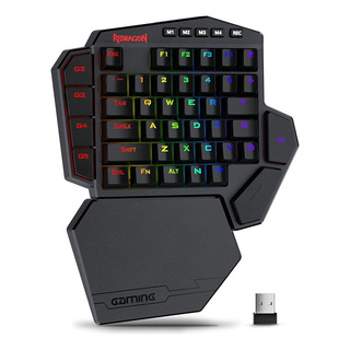 Teclado Mecánico Inalámbrico Con Una Sola Mano Redragon K585 Teclado Mecánico Inalámbrico Con Una Sola Mano Redragon K585