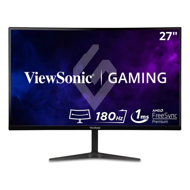 MONITOR 27" GAMER VIEWSONIC CURVO 180HZ WQHD VX2718-2KPC-MHD