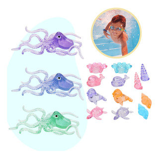 15 Juguetes Alberca Verano Animales Acuaticos Niños Pulpo 15 Juguetes Alberca Verano Animales Acuaticos Niños Pulpo