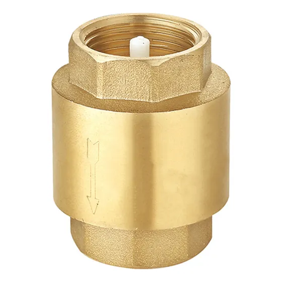 Valvula De Retencion De Bronce Vastago De Abs 1 1/2  Gloa