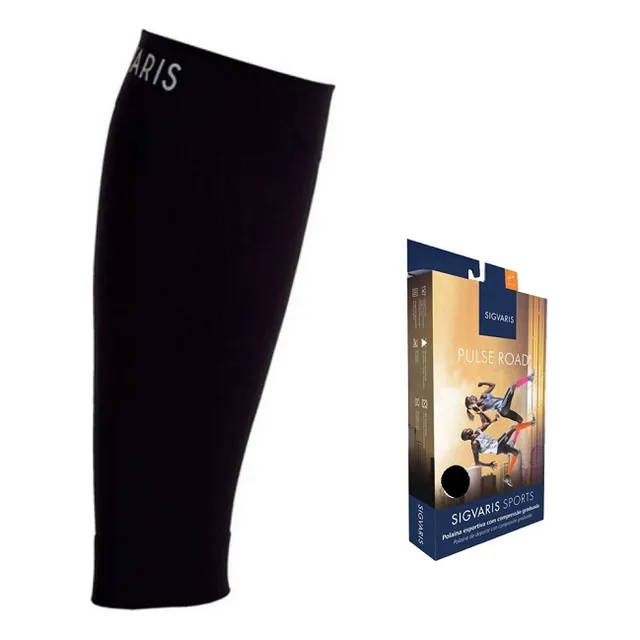 Polaina Esportiva Pulse Road 510 Comp 20-30 Preto M1