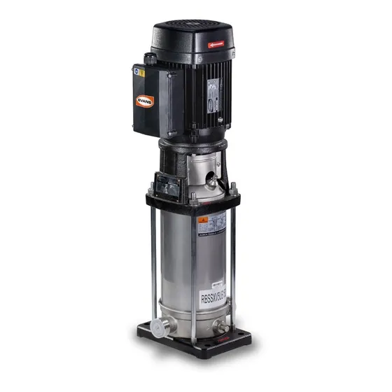 Bomba Multietapa Vertical Altapresión, Altoflujo 1.5hp Evans