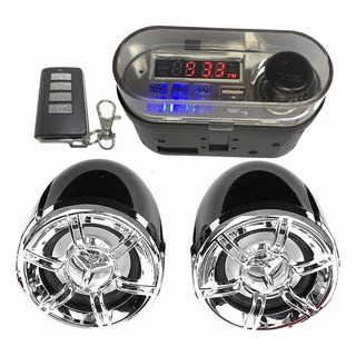 Sistema De Audio Con Altavoz Bluetooth Para Motocicleta Sistema De Audio Con Altavoz Bluetooth Para Motocicleta