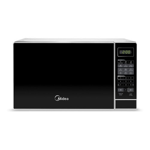 Micro-ondas Midea 20l Branco E Preto 127v Micro-ondas Midea 20l Branco E Preto 127v