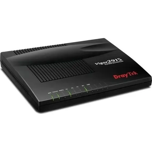 Draytek Dual Wan 3 Gigabit Lan Vigor 2915 Color Black Bivolt