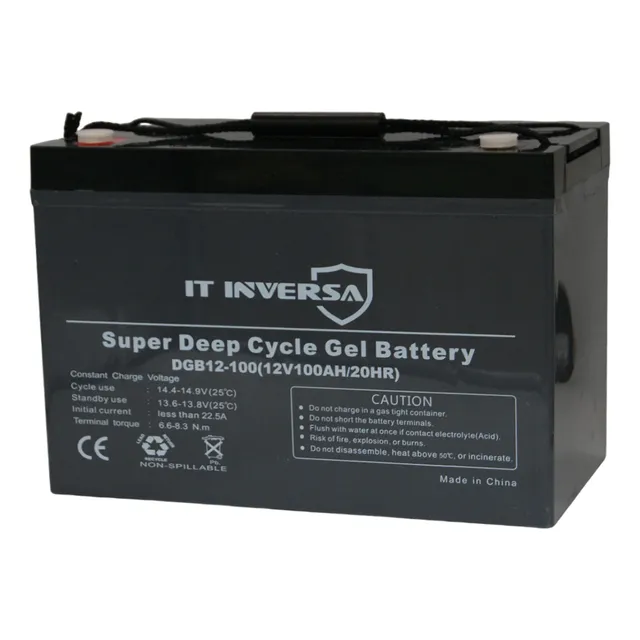 Bateria It Gel Ciclo Profundo 12v-100ah