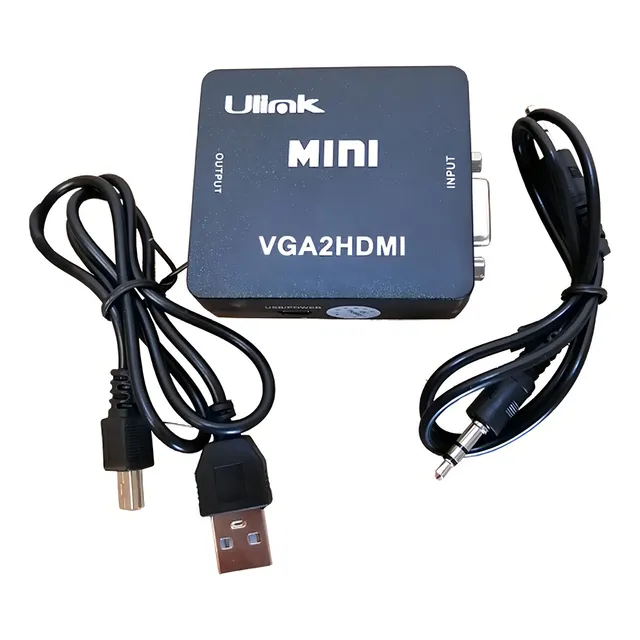 Conversor Adaptador Hdmi A Vga Ulink Ul-cv2500