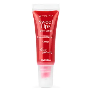 Sweet Lips Gloss Labial Cereja 10g Vermelho