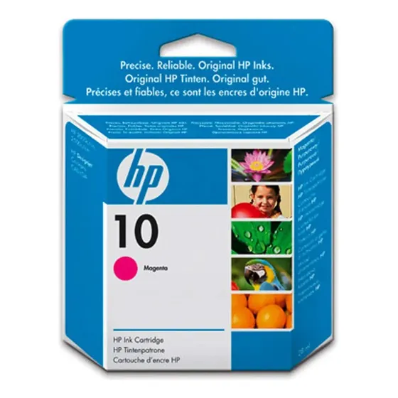 Cartucho Hp 10 Magenta  Para Impresora