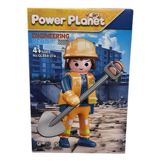 Power Planet Figura Para Armar Ingeniero - Faydi Power Planet Figura Para Armar Ingeniero - Faydi
