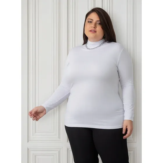 Blusa Camisa Cacharrel Feminina Plus Size Até O G4