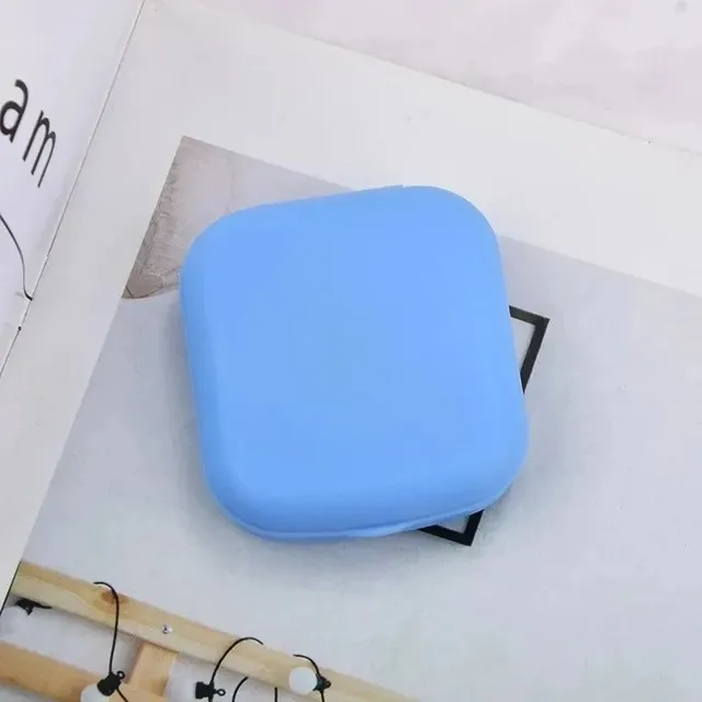 Estuche Para Lentes De Contacto + Kit