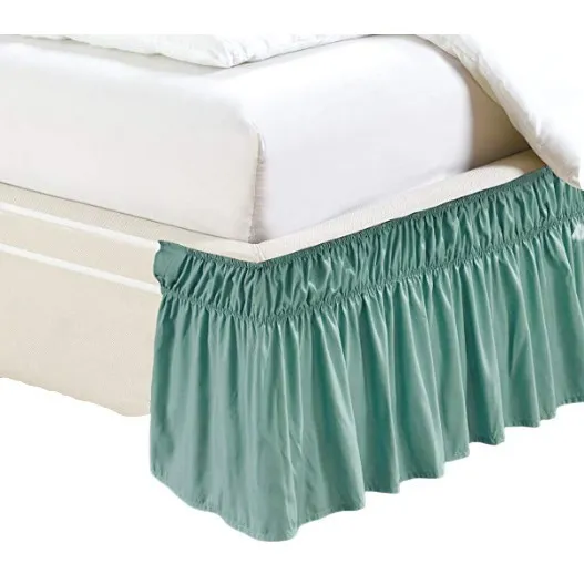 Rufle Para Camas Luxury Queen-king Gold Crown 1500 Hilos