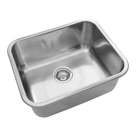 Cocina Bacha Pileta Simple Johnson G50 (50x40x26) Ac.304