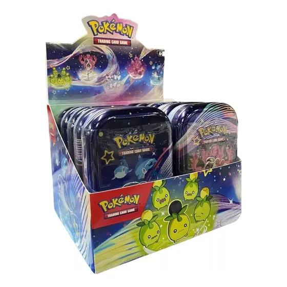 Pokemon Tcg! Paldean Fates Mini Tins 1 Al Azar Idioma Ingles