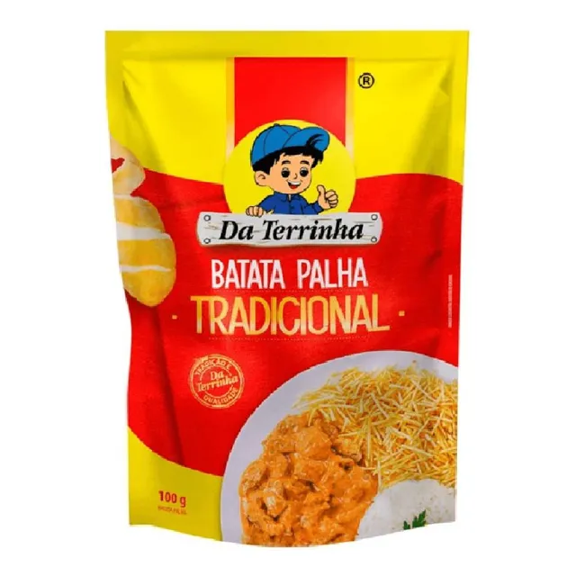 Batata Palha Tradicional Da Terrinha - Pacote De 100 Gramas