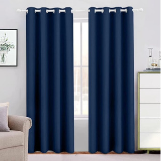 Cortina Blackout Aislamiento Térmico En 2 Paneles 270x210cm Cortina Blackout Aislamiento Térmico En 2 Paneles 270x210cm