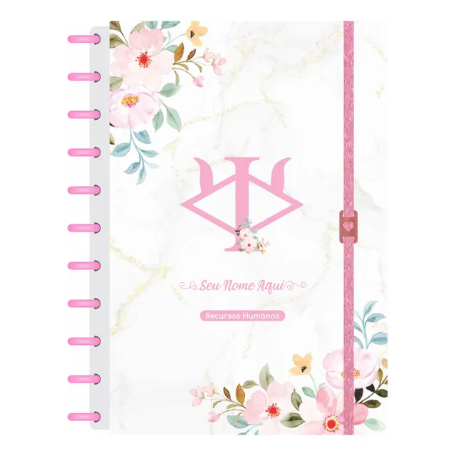 Caderno De Disco Grande Personalizado 11 Furos Profissões
