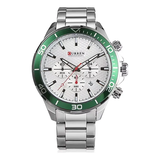 Reloj Curren 8309 Hombre Acero Inoxidable Diseño Elegante