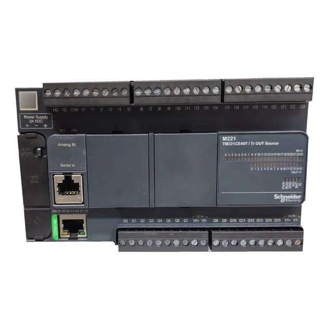 Cpu M221 Schneider 40 Es Tr Pnp Eth Compact Tm221ce40t