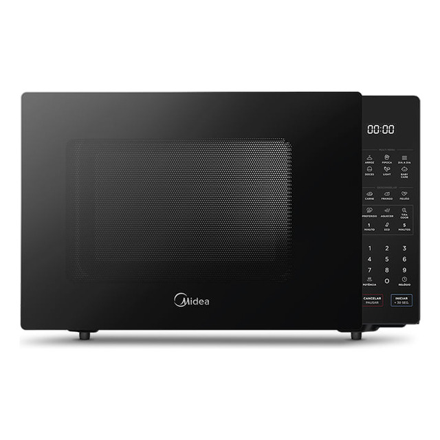 Micro-ondas Preto 35l Porta Espelhada Midea 127v Micro-ondas Preto 35l Porta Espelhada Midea 127v