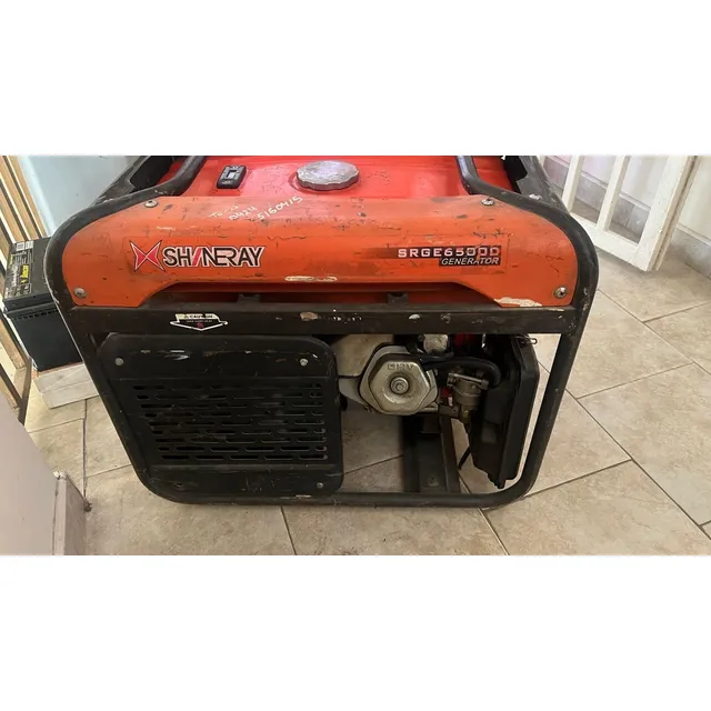 Planta Eléctrica Shineray Srge6500d A Gasolina