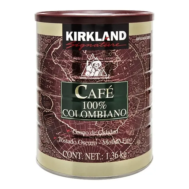 Café Molido Colombiano, Kirkland Signature 1.36 Kg Msi