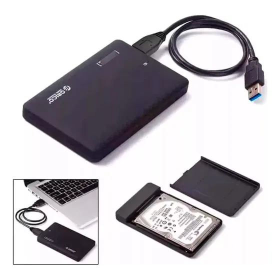 Disco Duro Externo 320gb Sata Usb3.0 Case Portatil 2,5puLG