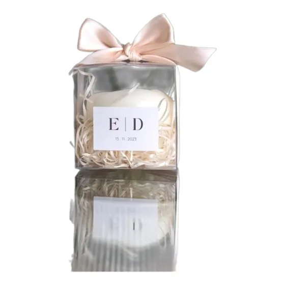 Cajas Acetato Transparente 7x7x7 Cm  (10 Unidades)