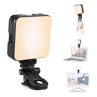 Mini Luz Led De Video Con Clip Para Teléfono Celular, Tablet Mini Luz Led De Video Con Clip Para Teléfono Celular, Tablet