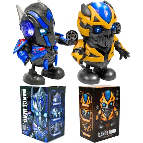 Robots Bailarines Electrónico Colección Transformers Musical
