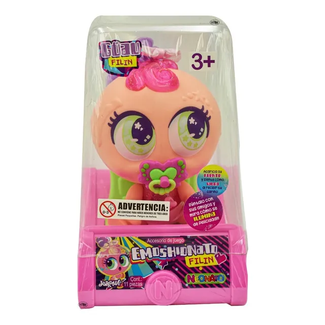 Neonato Emoshionato Guau Filin Muñeca 10cm Distroller