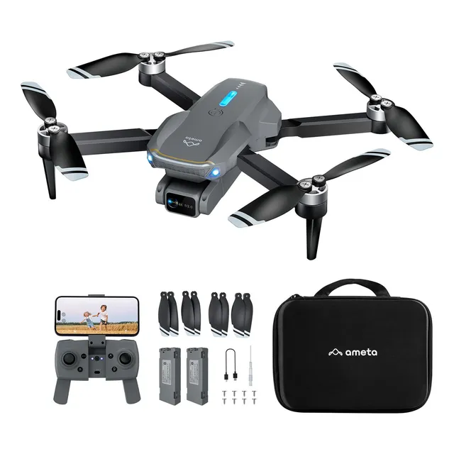 Drone Ameta S20 Lite Con Cámara 4k Uhd 36 Minutos De Vuelo P
