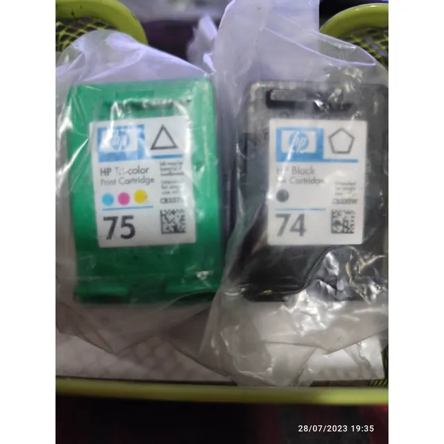 Vacia Cartucho Tinta Hp 75 Tricolor Cb337w Caracas Original 