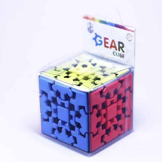 Cubo Mágico Profissional Kung Fu 3x3x3 Gear Cube Engrenagem