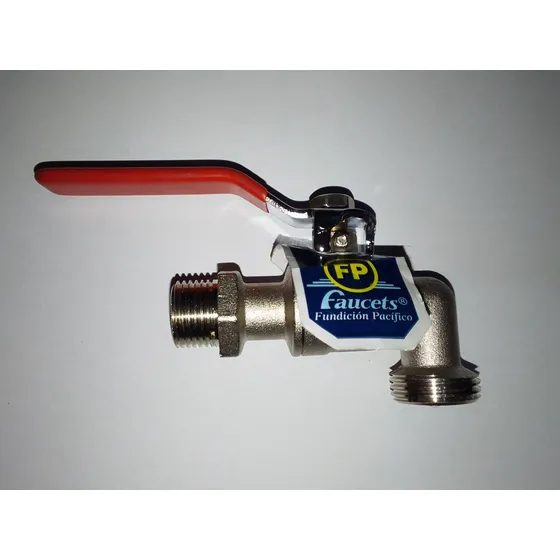Llave De Paso 3/4 Fundicion Pacifico Fp Nueva Gen Full Port