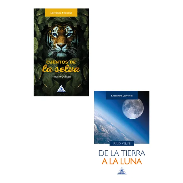 Pack X 2 / Cuentos De La Selva, De La Tierra A La Luna