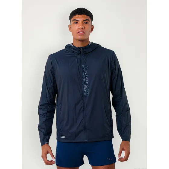 Campera Rompevientos Saucony Peregrine Packaway Running Homb