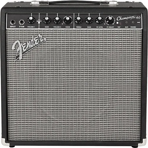 Amplificador Fender Champion 40 W 1x12 Para Guitarra Efectos