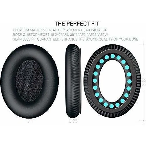Almohadilla Repuesto Para Audifono Bose Quietcomfort 15