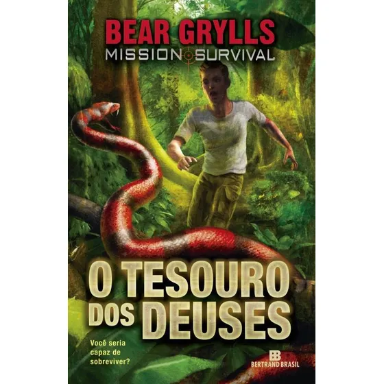 Livro O Tesouro Dos Deuses (vol. 1 Mission Survival)