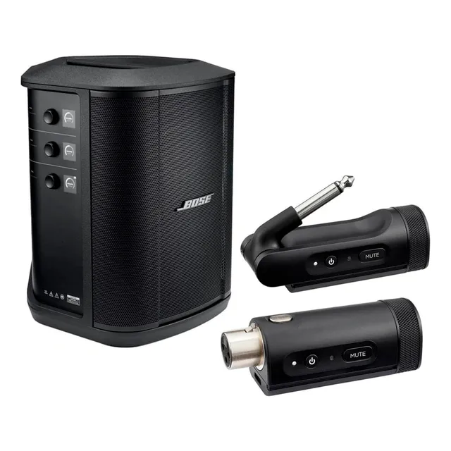 Parlante Bose S1 Pro+ Con Transmisor De Instrumentos Y Micro Negro