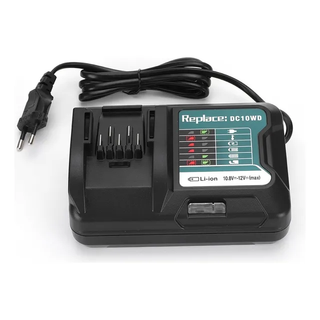 Lithium - Cargador De Batería Para Makita Bl1016 (12 V, Dc1