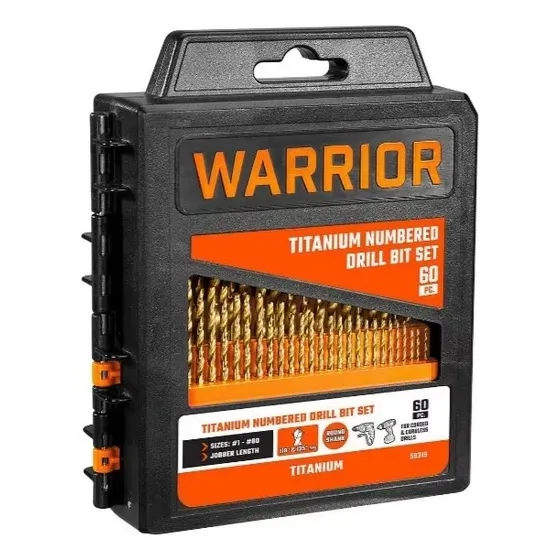 Juego De Mechas 60 Pc Warrior De Titanium