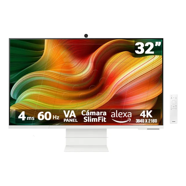 Monitor Samsung con pantalla de 32" 60Hz y resolución UHD