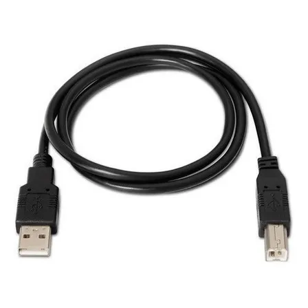 Cable De Impresora Y Scanner A-b De 1.5 Metros Con Usb 2.0 Color Blanco