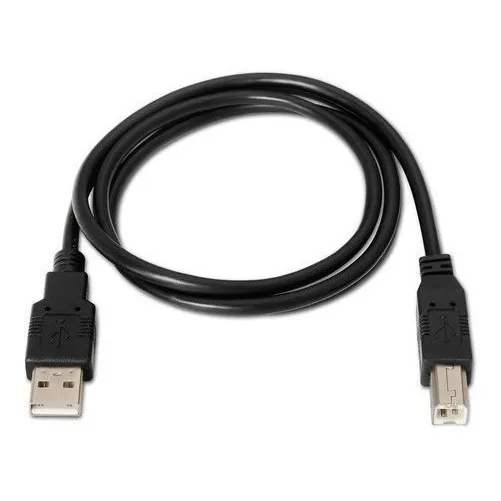 Cable De Impresora Y Scanner A-b De 1.5 Metros Con Usb 2.0 Color Blanco
