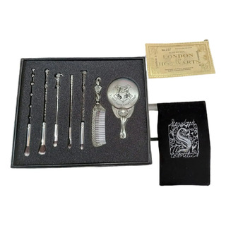 Set De 5 Brochas Harry Potter + Espejo Peine Bolsa Set De 5 Brochas Harry Potter + Espejo Peine Bolsa