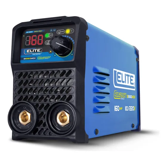 Soldador Inversor 160 Amp Mini Elite Arc 160 Color Azul Frecuencia 60 Hz