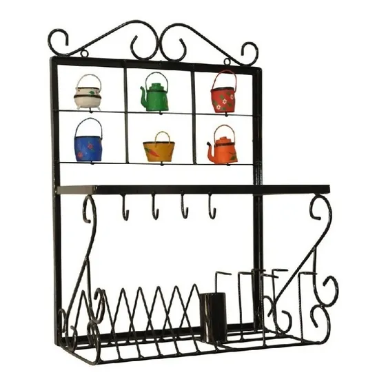 Produto Mineiro Paneleiro Rustico Suspenso Linda Peça Cor Preto